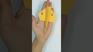 origami skate #art #craft #papercraft #origami #diy #youtubeshorts