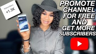 5 Effective Ways To PROMOTE Your YouTube Channel For Free To Get More Subscribers and Views in 2020