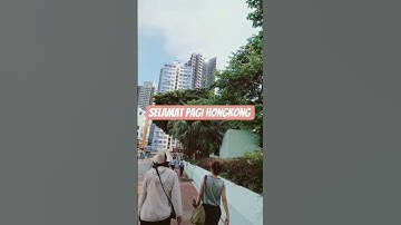 Alkhamdulillah Hati ini Terang.cerah Cuaca nya hongkong