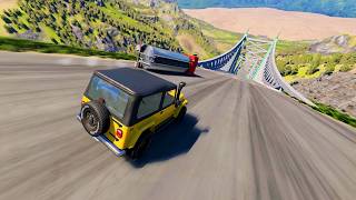 Full Throttle INSANE Long Downhill Mayhem! | BeamNG.drive Epic Crashes & Speed Test #185 screenshot 3