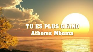 Video thumbnail of "TU ES PLUS GRAND - (monene oza monene )Nadege"