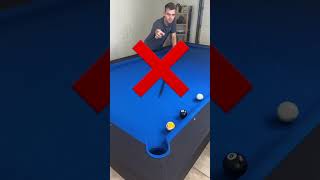Pool lesson: how a beginner vs an expert would play this shot ❌✅ Are you an expert? #billiards screenshot 5