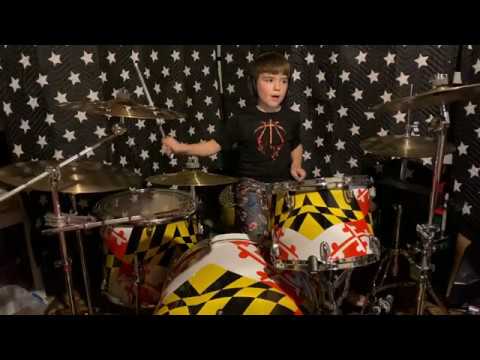 in-bloom-(nirvana)---drum-cover---9-year-old-rollins