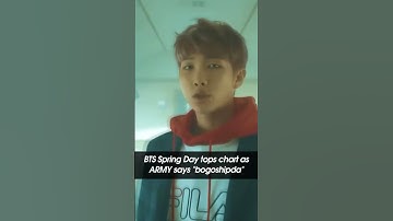 [Anchor’s Pick] BTS Spring Day tops chart as ARMY says "bogoshipda"