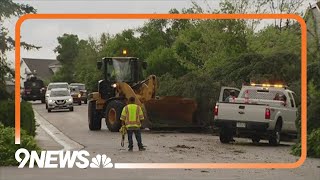 Neighbors help neighbors in cleaning up storm damage