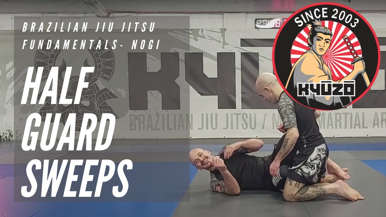 Brazilian Jiu Jitsu Nogi Fundamentals Half Guard Sweeps YouTube