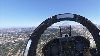 Microsoft Flight Simulator - SFO to MOD - F18