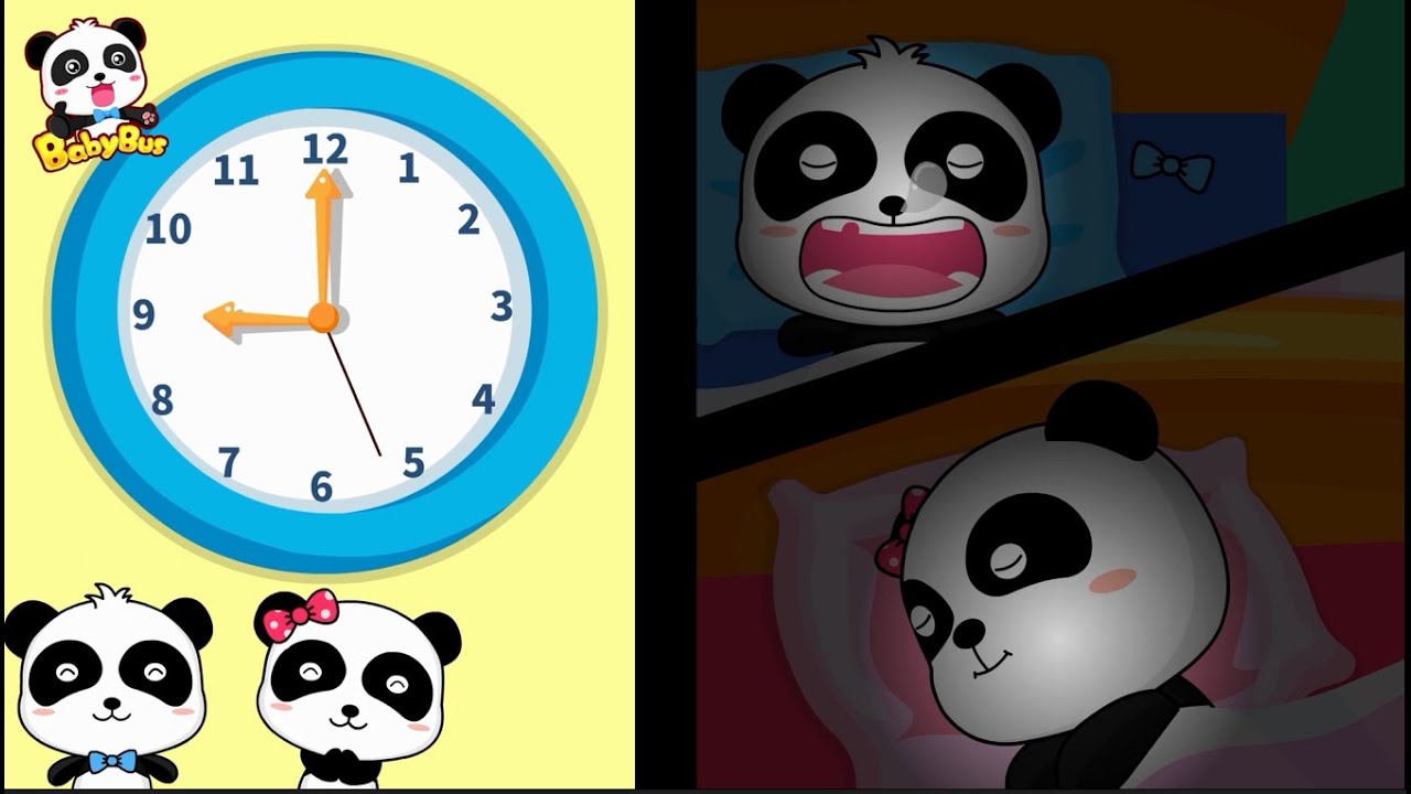 ⁣النوم مبكرا في الوقت المحدد | رسوم متحركة | كرتون للاطفال | بيبي باص | BabyBus Arabic