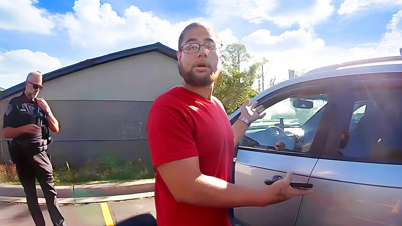He Stole From Walmart Then Parked Right Across the Street