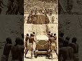 Ancient Egyptian pyramids being built #amazingfacts #history #shorts #shortvideo