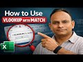 VLOOKUP with MATCH Formula Explained | Advanced Excel Trick