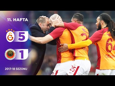 Galatasaray (5-1) Gençlerbirliği | 11. Hafta - 2017/18