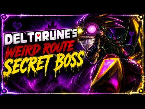Deltarune Weird Route Secret Boss #deltarune