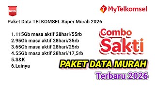 Kode Dial Paket Internet Telkomsel Super Murah 2026 Terbaru
