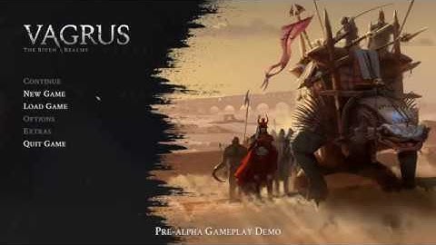 Vagrus - The Riven Realms | Main Menu and New Game