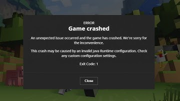How To Fix Minecraft Error Code 1 (Easy Guide) 2023
