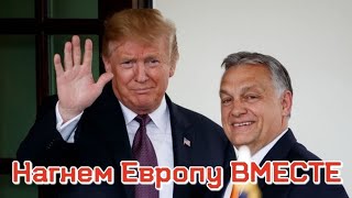 Орбан и Венгерский Референдум по Украине и ЕС. Как Трамп и надежный партнер США давят на ЕС