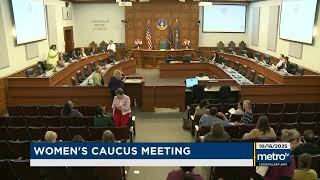 Gavel To Gavel-Metro Council Women's Caucus Meeting held on Oct. 16, 2025
