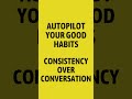 Decisions drain energy, system saves it. Discipline removes any debate
