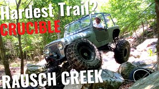 CRUCIBLE!!! IS IT THE HARDEST TRAIL AT RAUSCH CREEK?