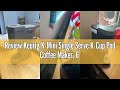 Review Keurig K-Mini Single Serve K-Cup Pod Coffee Maker, 6 to 12oz Brew size, with Cord Storage, Pe