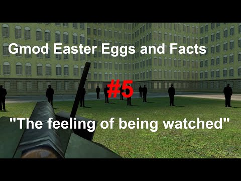 Garry's Mod Easter Eggs and Facts #9 The G-man Virus 