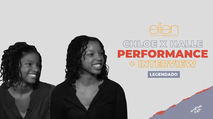 Chloe x Halle make their debut TV performance on The Ellen DeGeneres Show (04/09/12 - PT/BR)