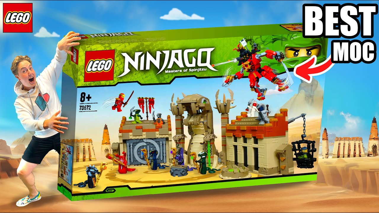 I Made a LEGO Ouroboros Ninjago MOC 