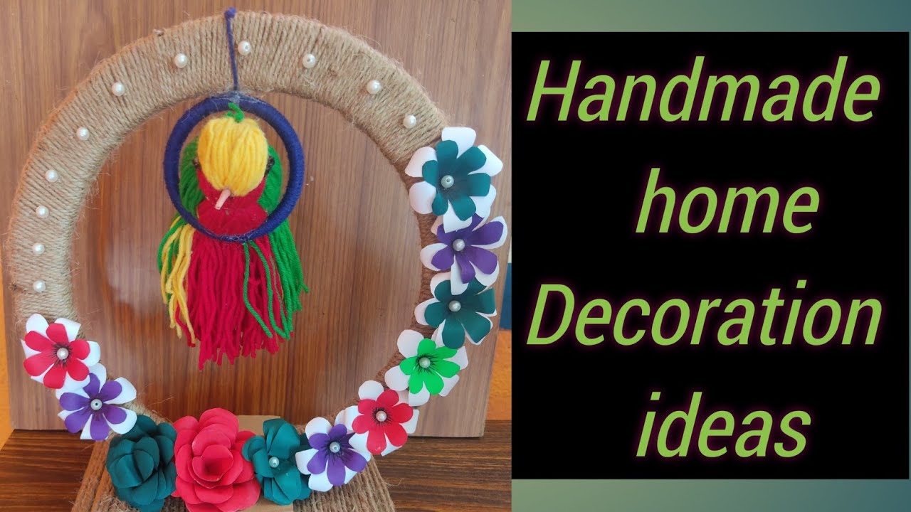 Jute showpiece crafts ideas# Home decoration ideas handmade ...