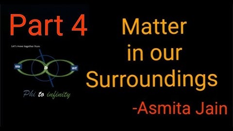 Matter in our surroundings(Part-4/4) | Class 9th -Chemistry(Science) | NCERT based