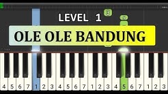 not piano ole ole bandung - tutorial level 1 - lagu daerah nusantara - tradisional -  jawa barat  - Durasi: 1:45. 