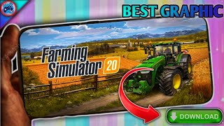 Download farming simulator 20 game in your device || best graphics || Grid zones || screenshot 3