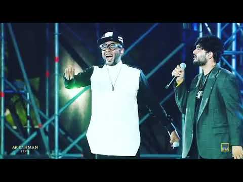 Unbelievable LIVE Concert of Benny Dayal  Sid Sriram With AR Rahman