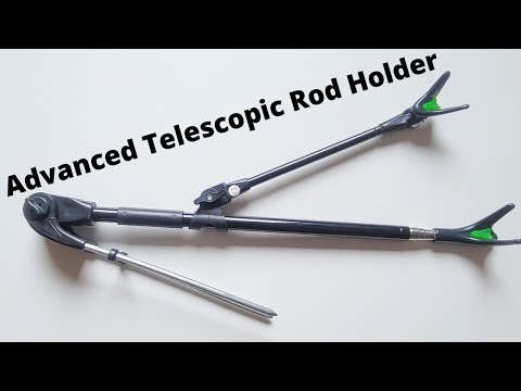 Advanced Telescopic Rod Holder While Fishing From Shore - Helps to Catch  That Monster Fish [4K] 