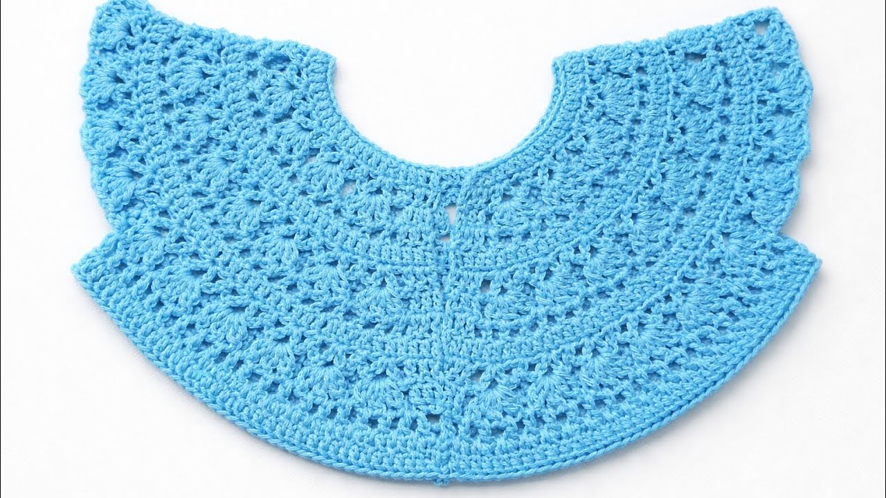 Needle & Crochet exclusive Live for crochet frock Yoke (1-6 yrs. baby)  Part 2🧿✨️ #virallive