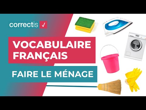 Parler des tâches ménagères en français. Niveau A1 FLE 