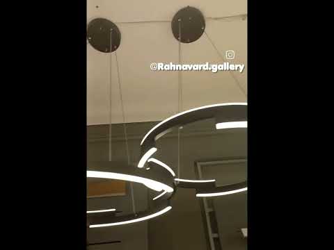 فروشانواع لوسترهای مدرن مولکولی و پر شماره تماس ۰۹۱۶۴۲۹۶۸۹۳ لوستر آباژور لوستر مدرن