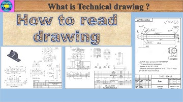 How to read technical drawing | what is technical drawing | explained in tamil| new mechanical mind