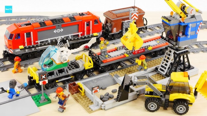 Lego City 60098 Heavy Haul Train - Speed Build Review -
