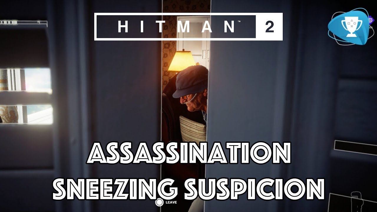 Hitman 2 Sneezing Suspicion Assassination Smoking Kills YouTube