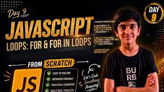 JavaScript Loops Mastery 🔥 For Loop &amp; For...in Explained with Examples | Beginner to Pro #coding #js