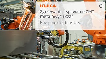 Welding and welding of metal cabinets with three KUKA robots. A new project by Jazon