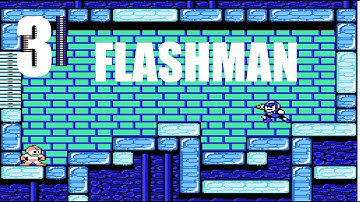 MEGAMAN 2 Walkthrough Gameplay Part 3 - FLASHMAN