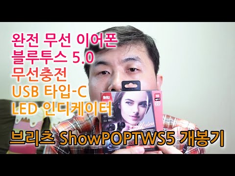 브리츠 ShowPOPTWS5 개봉기