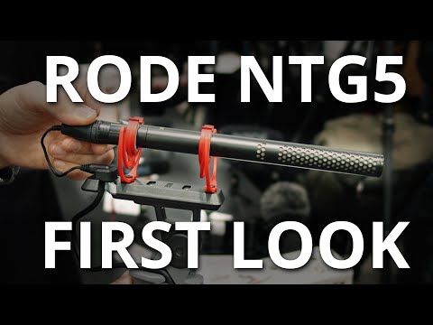 First look at the RODE NTG5 shotgun microphone