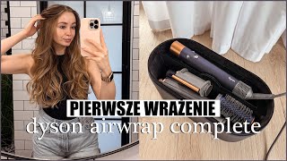 TESTUJĘ PIERWSZY RAZ DYSON AIRWRAP COMPLETE LONG