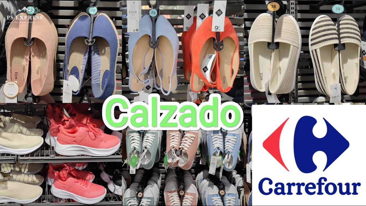 Atar Todos otoño Carrefour Novedades👠Zapatos🥿Tendencias👡Primavera🌷Verano☀️Alpargatas  Zapatillas Deportivas Bailarinas - YouTube