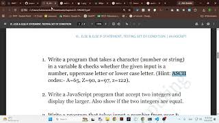 Assignment Guidelines Chapter 12 13