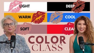 Perfect Lipstick Shades for Your Color Palette | Color Analysis Warm, Cool, Soft & Clear Explained screenshot 4