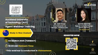 Auckland University of Technology (AUT) - Yes Education Agent Webinar Training